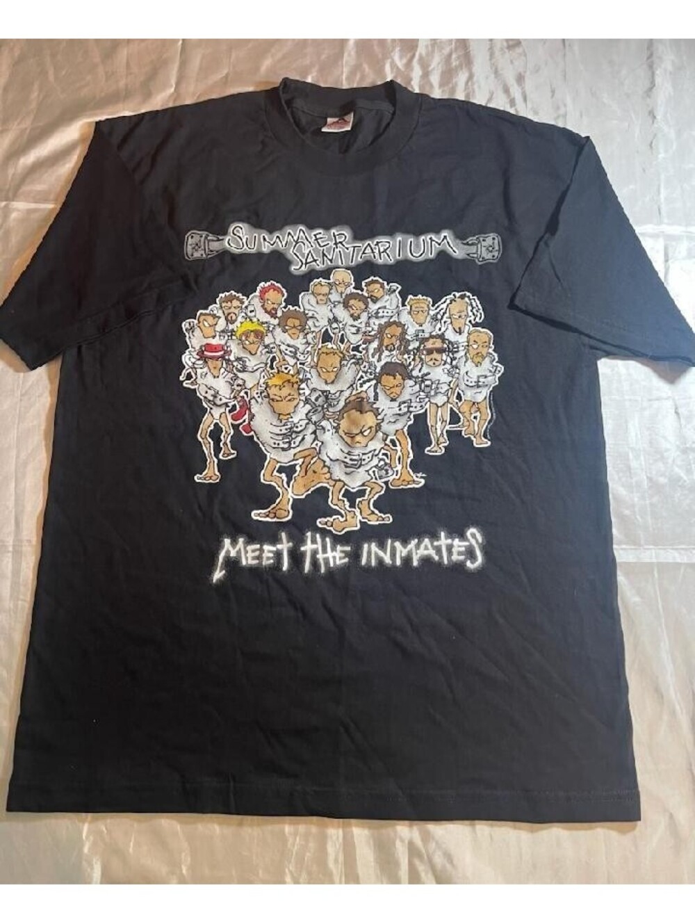 Summer Sanitarium 2000 Tour Metallica Korn Kids Rock T-Shirt
